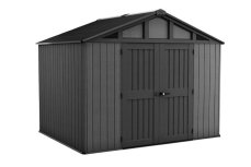 Zahradní domek Keter Stronghold 10 x 8 šedý, s podlahou