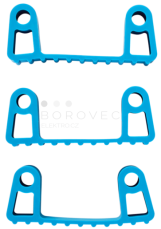 Vikan svorka gumová (3ks) bez kolíčků modrá 10023