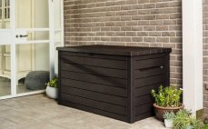 Zahradní box Keter Ontario 870 L wood grafitový