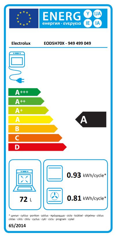 Vestavná trouba Electrolux Intuit EOD5H70X