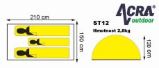 Stan Acra BROTHER ST12 pro 2 osoby