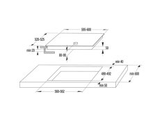 Sklokeramická varná deska Gorenje EC642CLI