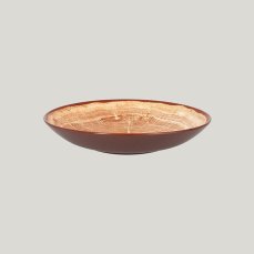 RAK Porcelain RAK Woodart talíř hluboký pr. 23 cm – světle hnědá | RAK-WDBUBC23TB