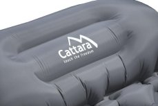 Karimatka Cattara CRYSTAL 195x58x5cm nafukovací šedá