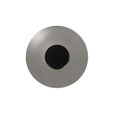 RAK Porcelain RAK Metalfusion talíř mělký Gourmet 29 cm, černostříbrný | RAK-MFFDGF29SB