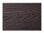Terasové prkno G21 zakončovací, 2,5 x 14,8 x 400 cm, Dark Wood, WPC