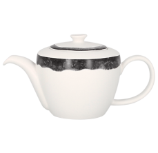 RAK Porcelain RAK Woodart konvice na čaj s víčkem 40 cl – šedá | RAK-WDCLTP40BG