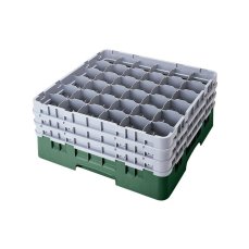 Cambro Koš Camrack 36 pozic, výška sklenice 11 cm - Zelená