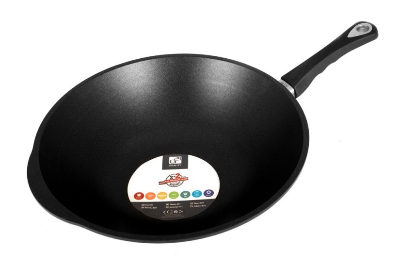 Wok pánev G21 Cheff 36 cm s poklicí