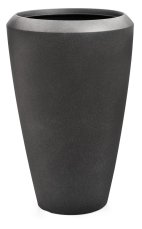 Květináč G21 Coal Oval 55 x 55 x 86,3