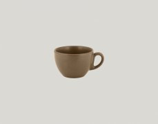 RAK Porcelain RAK Genesis šálek na kávu 23 cl, hnědá | RAK-GN116C23CR