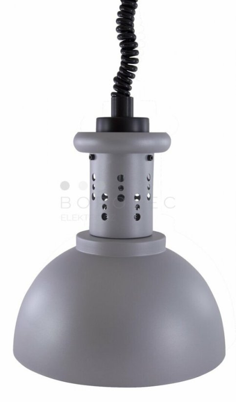 OEM lampa v provedení - stříbrno-šedá barva (⌀23) - bez žárovky