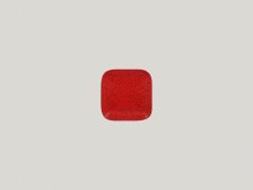 RAK Porcelain RAK Ruby talíř čtvercový 11 × 11 cm – červená | RAK-RBAUSP11