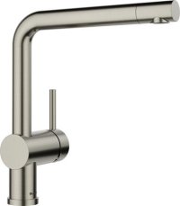 Blanco LINUS satin platinum