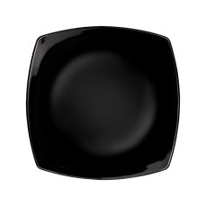 Bormioli Rocco Talíř mělký 26,6 × 26,6 cm, černý | BR-663610